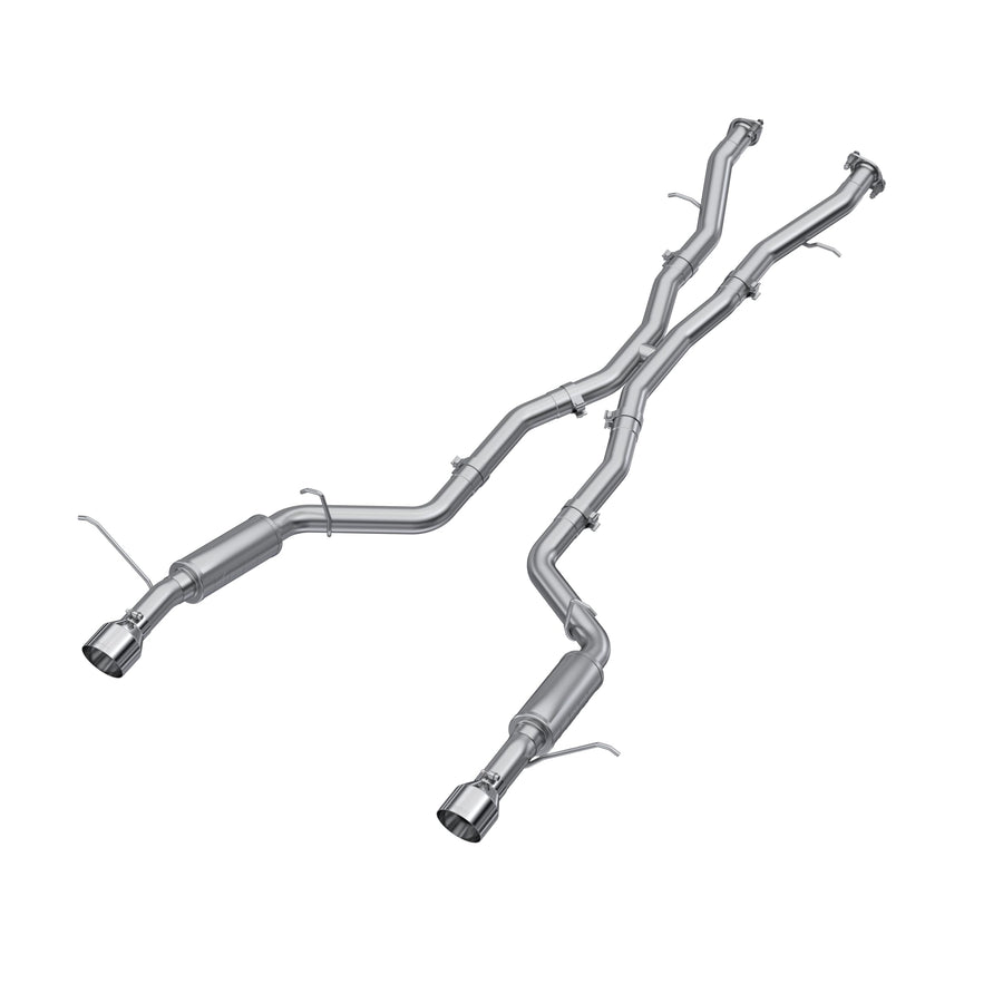 Dodge Durango SRT 18-23 MBRP 6.4L Armor Lite AL Steel 3in Cat Back Exhaust Dual Rear Exit w/SS Tips