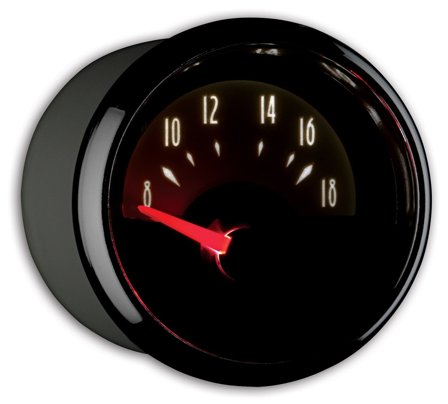 Auto Meter Cruiser 2-1/16" 8-18 Volts Short Sweep Electric Voltmeter Gauge 1193