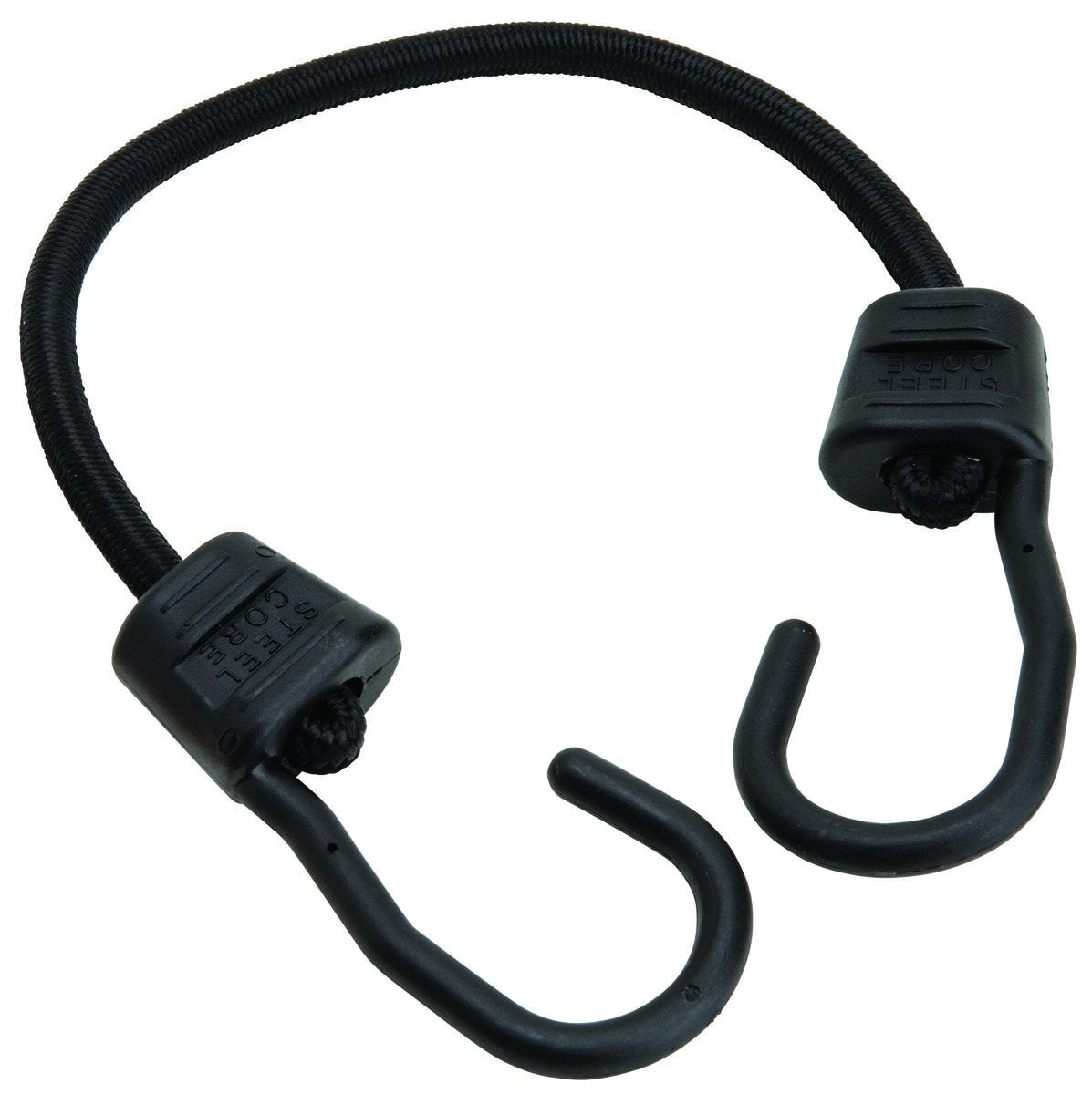 Ultra Black Keeper Bungee Cord 18 in. L x 0.315 in. 1 pk