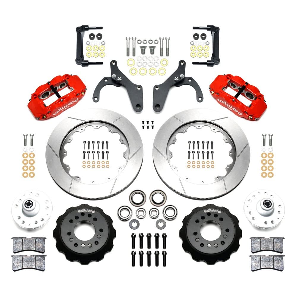 Red FNSL6R Front Hub Kit,14.00"