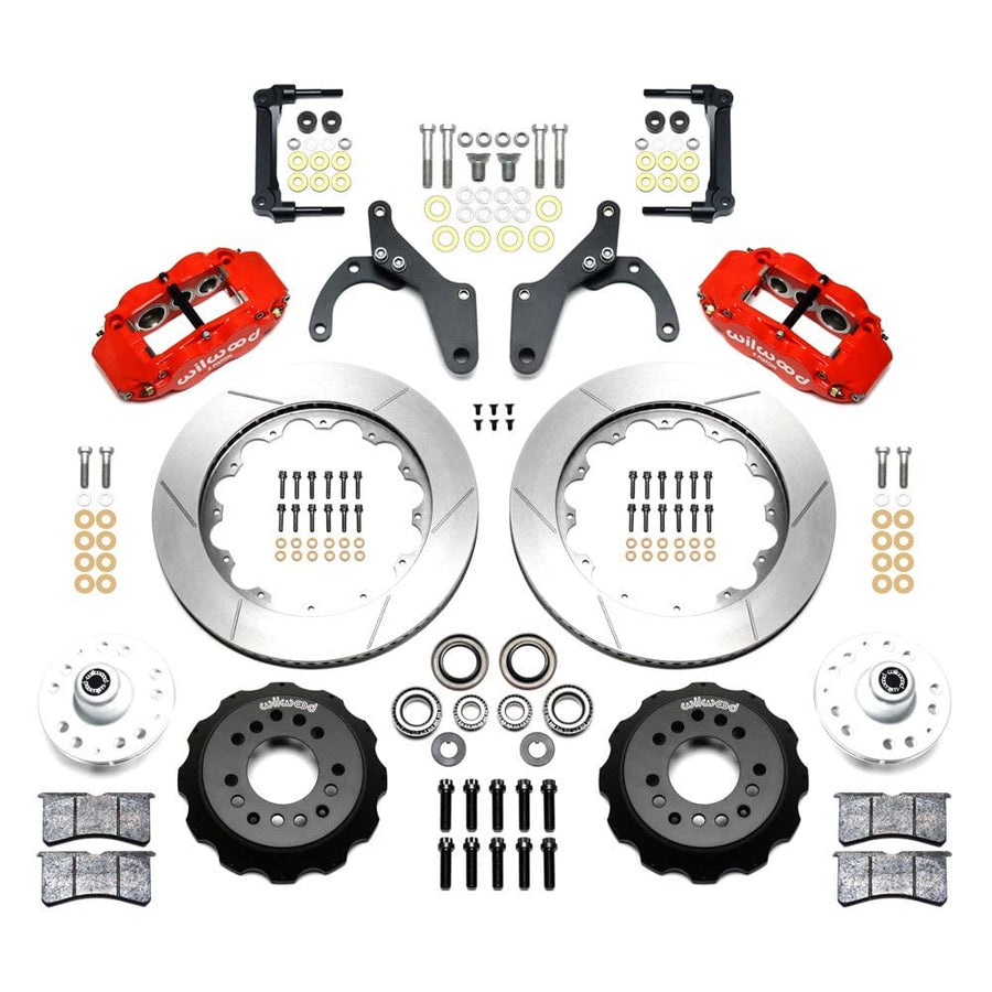 Red FNSL6R Front Hub Kit,14.00"