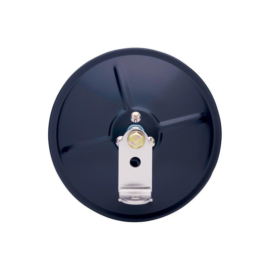 CL060B Fit System 6" Black Round Convex Mirror