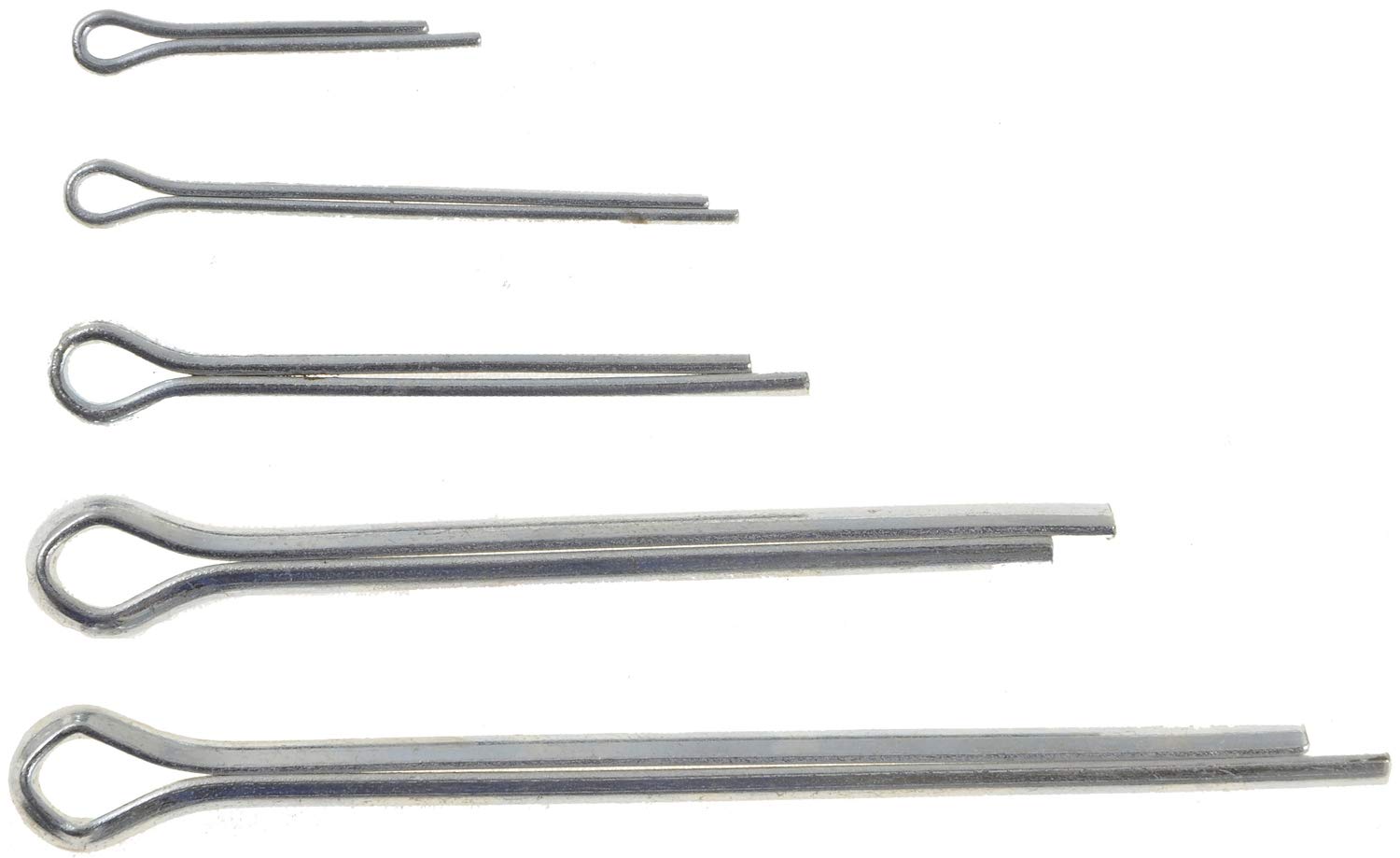 Cotter Pin Assortment Dorman 13422 3x-1/16 x 1/2, 1/16 x 1, 3/32 x 1, 1/8 x1-1/2,1/8 x 2 In.