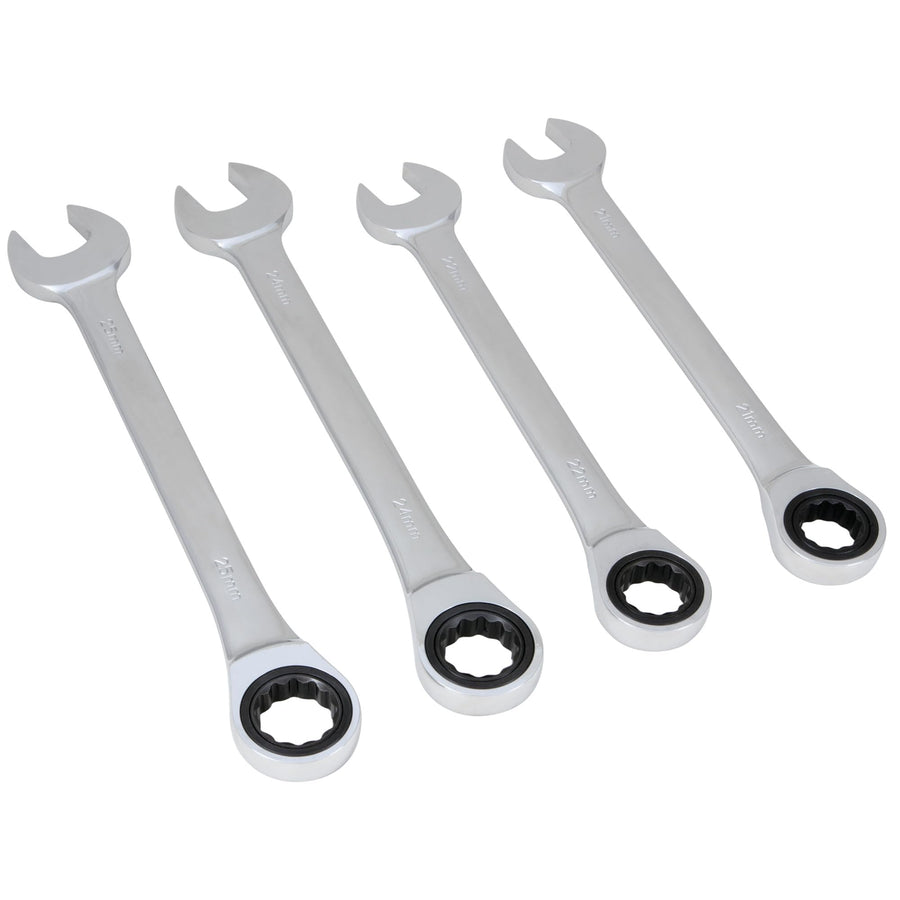 W30633 Performance Tool Gear Teeth Ratcheting Wrench Set (Jumbo Metric 72 4Pc)