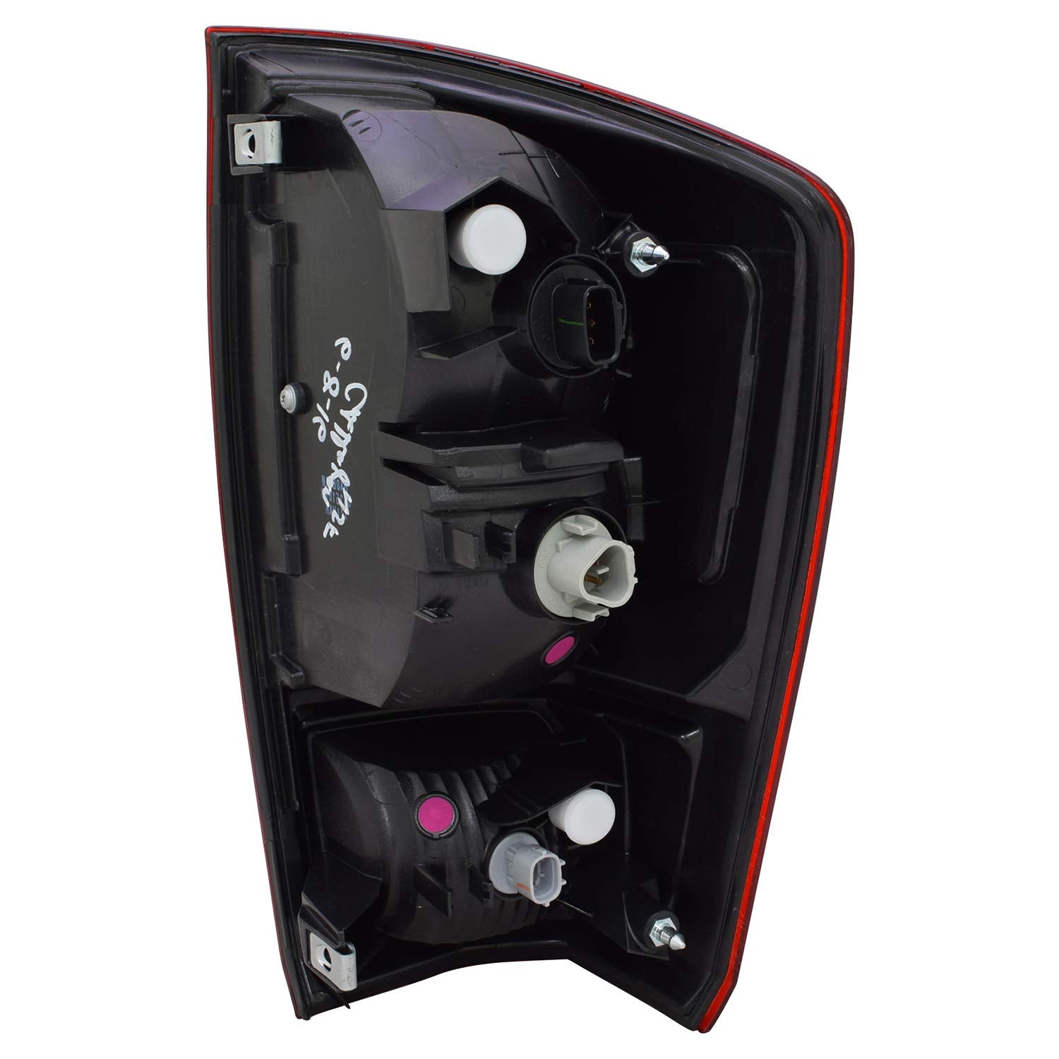 Left TYC Tail Light Assembly Compatible with 2016-2017 Toyota Tacoma
