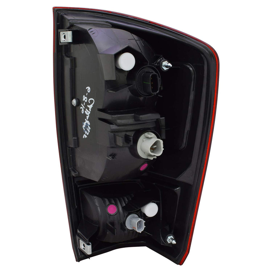 Left TYC Tail Light Assembly Compatible with 2016-2017 Toyota Tacoma