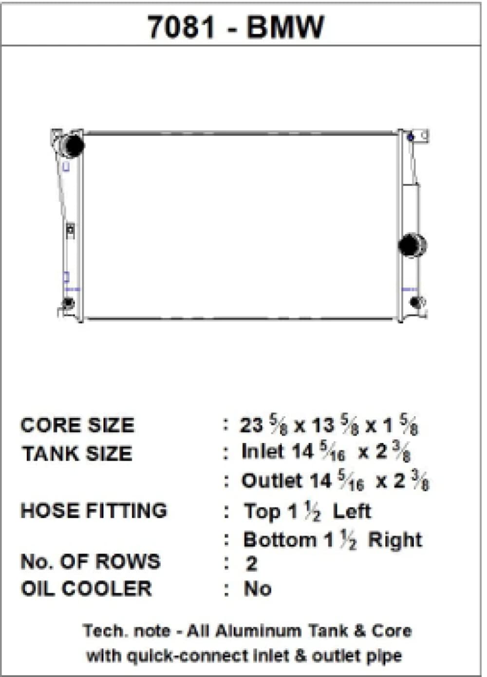 7081 CSF Radiators