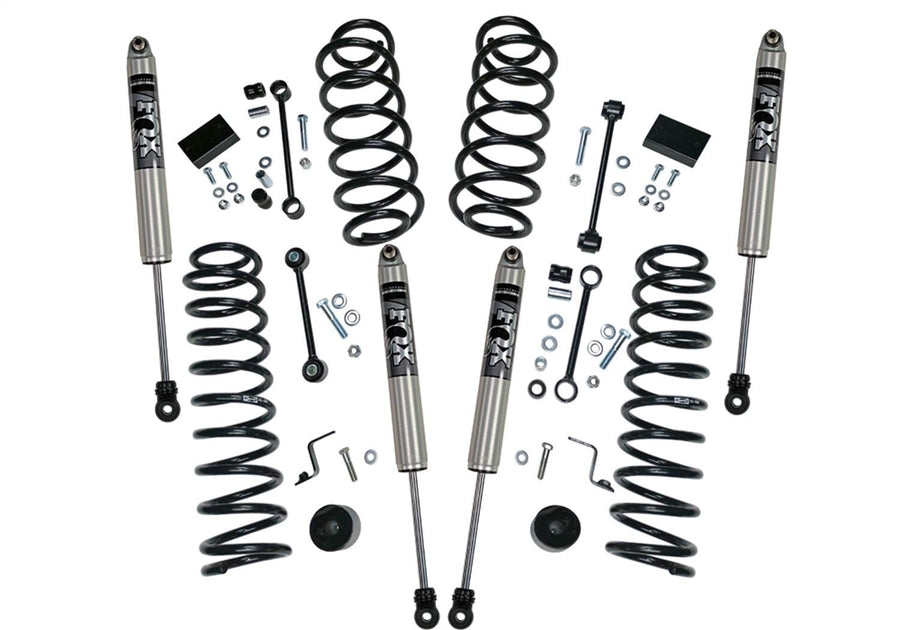 SUPERLIFT SUSPENSION RealTruck 2" Lift Kit for Jeep Wrangler JL | Complete Lift Kit with Front & Rear Fox 2.0 Series Shocks | K175F | Fits 2018-2023 Jeep Wrangler JL / JLU