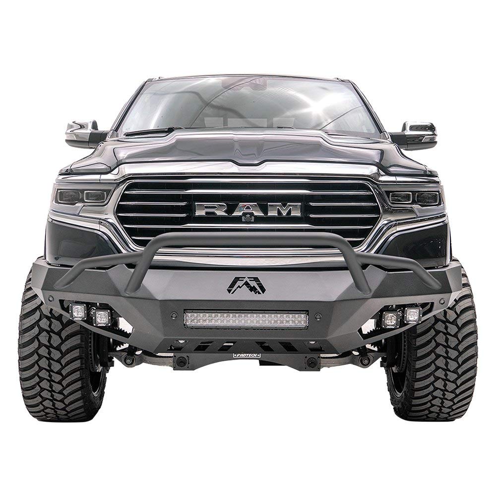 Dodge 1500 Vengeance Front Sensor Bumper with Pre-Runner Guard Bare 19-C
