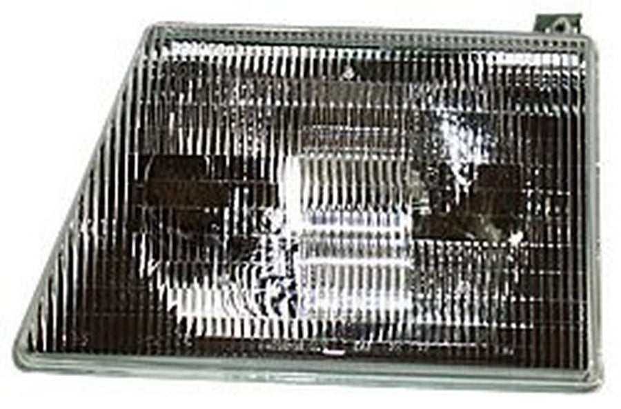 Left TYC Headlight Assembly Compatible with 1997-2007 Ford Econoline /Club Wagon