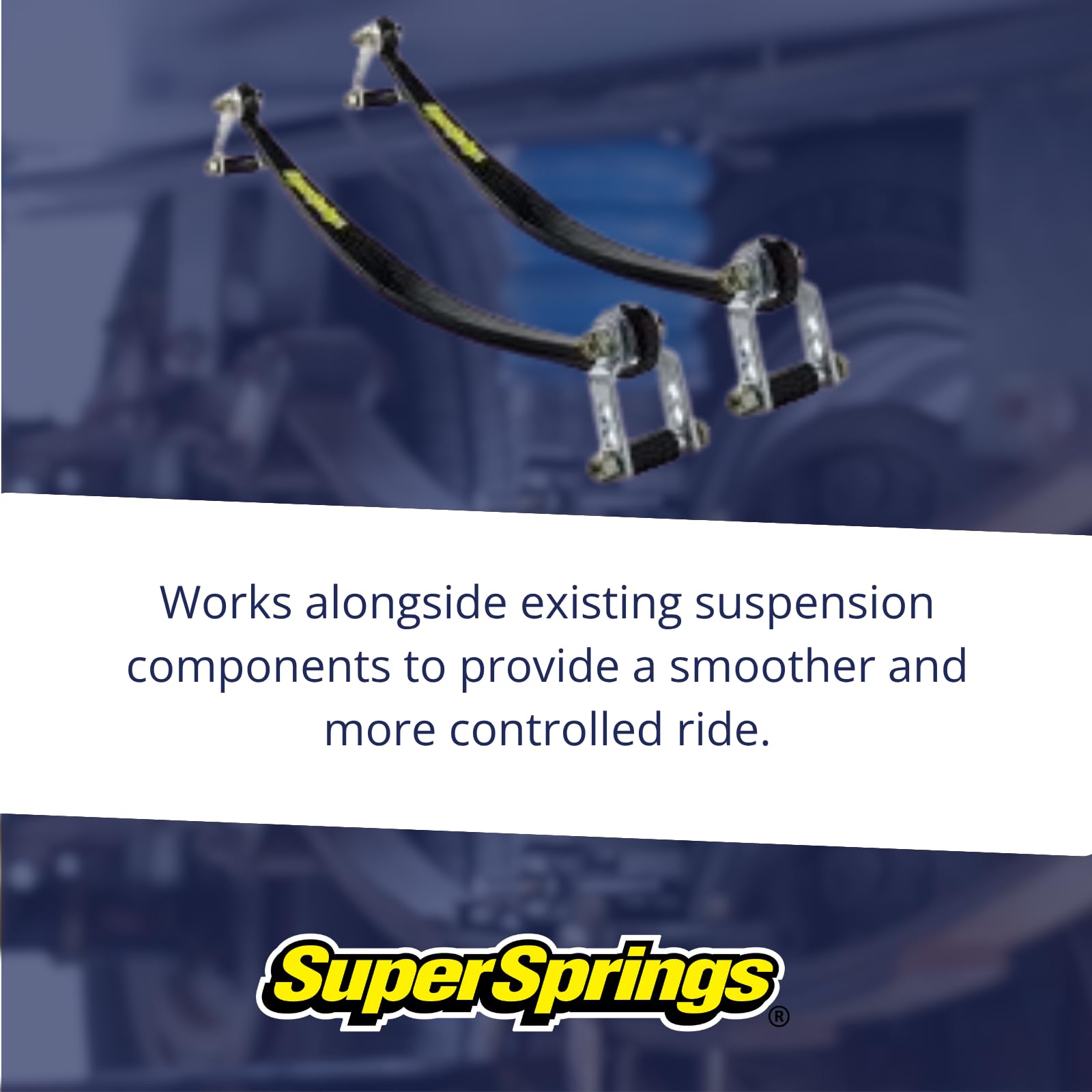 SuperSprings SSA13 for Chevrolet|GMC Silverado|Sierra 2500|3500, Ford F-250|F-350, Express|Savana 3500