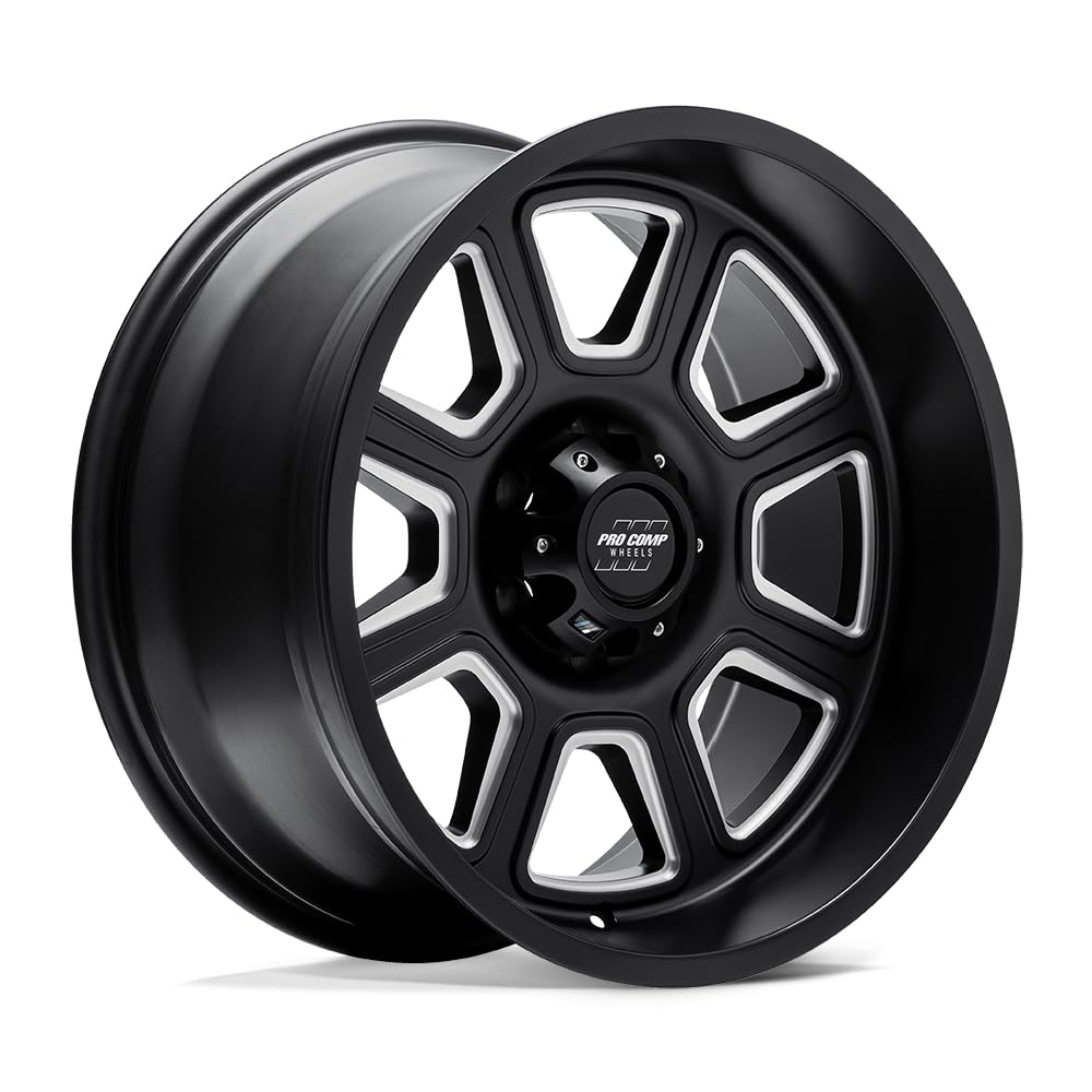 Pro Comp PXA64 Alloys 17X9 5X5.0 S-BLK MILL -6MM - PXA5164-7973