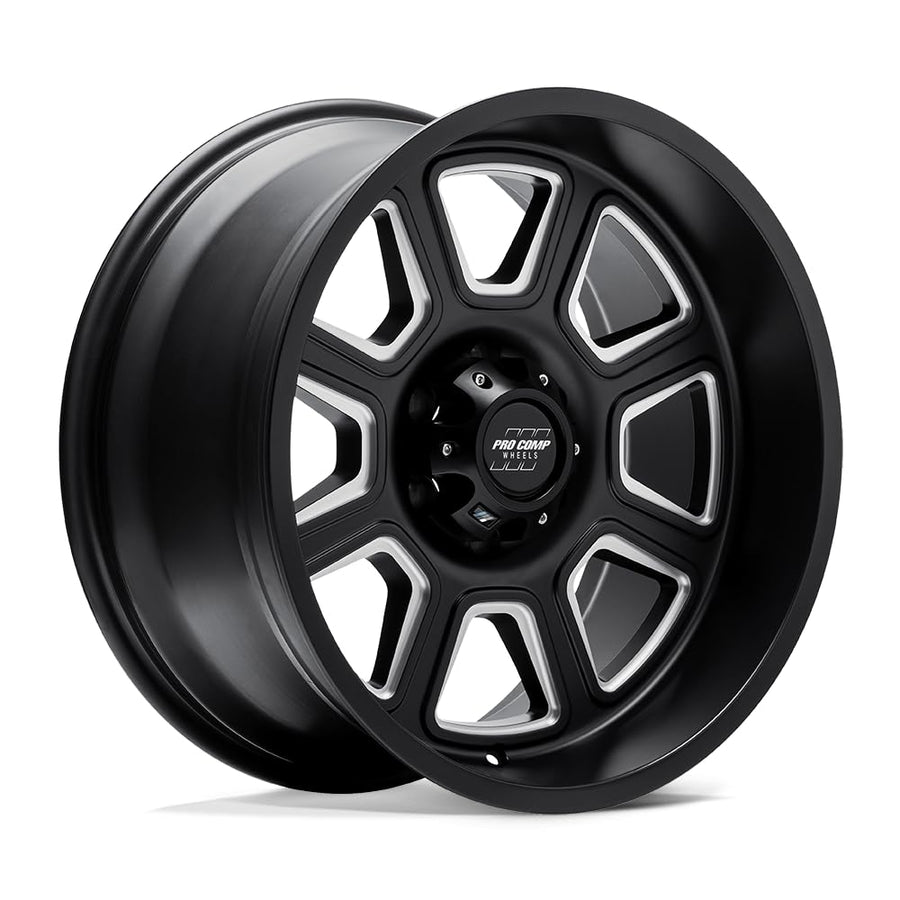 Pro Comp PXA64 Alloys 17X9 5X5.0 S-BLK MILL -6MM - PXA5164-7973