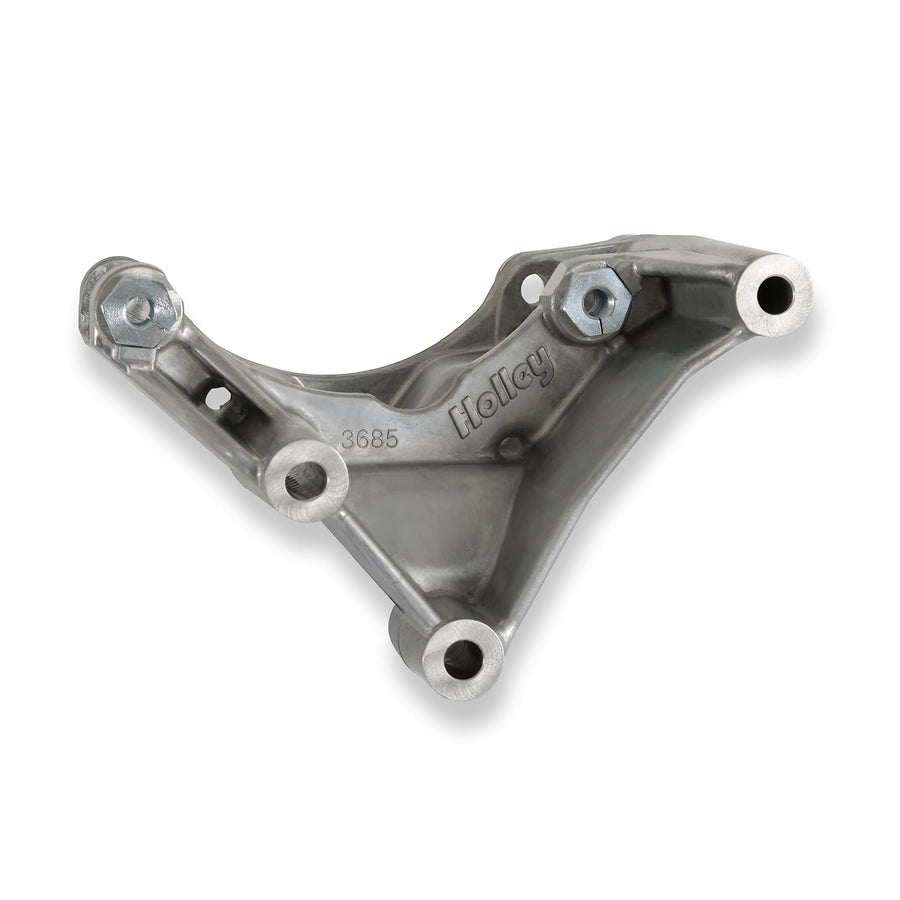 20-380 Holley Alternator and Bracket Kit - Natural Finish - Godzilla