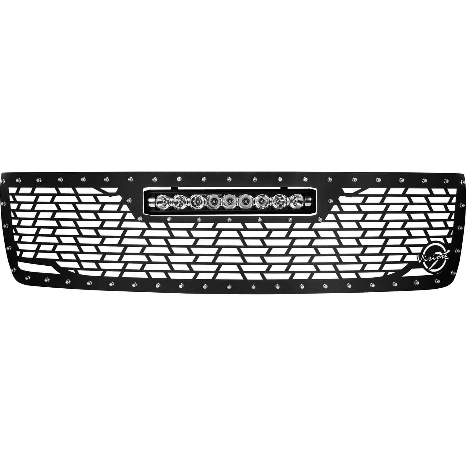 Vision X Lighting VX Grille Light Bar Style Grille Mount XIL-OEGB11CHD (2011-2014 Chevrolet Silverado 2500/3500)