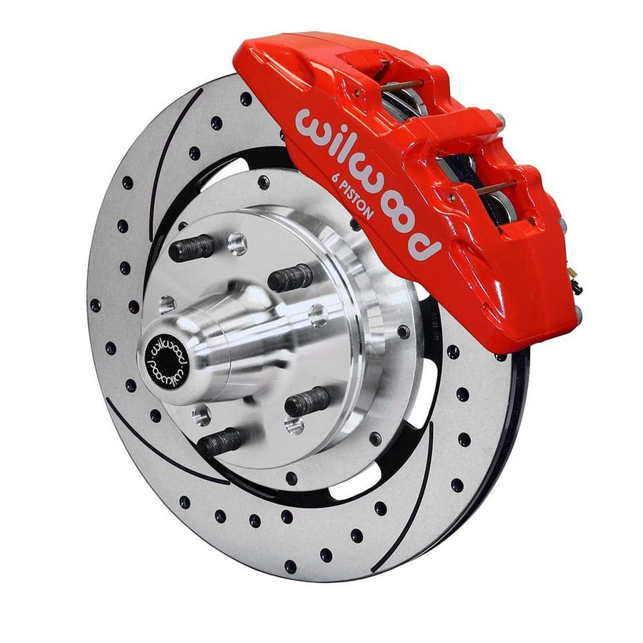 Wilwood 6 Big Front Brake Kit Fits Ford/Mercury 140-12945-DR