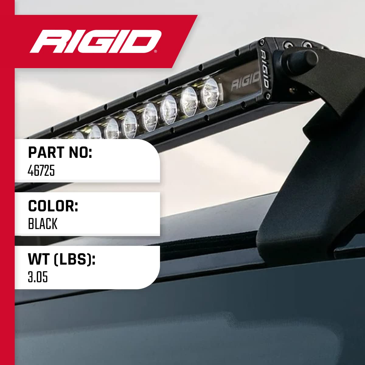 Roof Rack Mount Kit – RIGID INDUSTRIES Fits the 2021 Ford Bronco