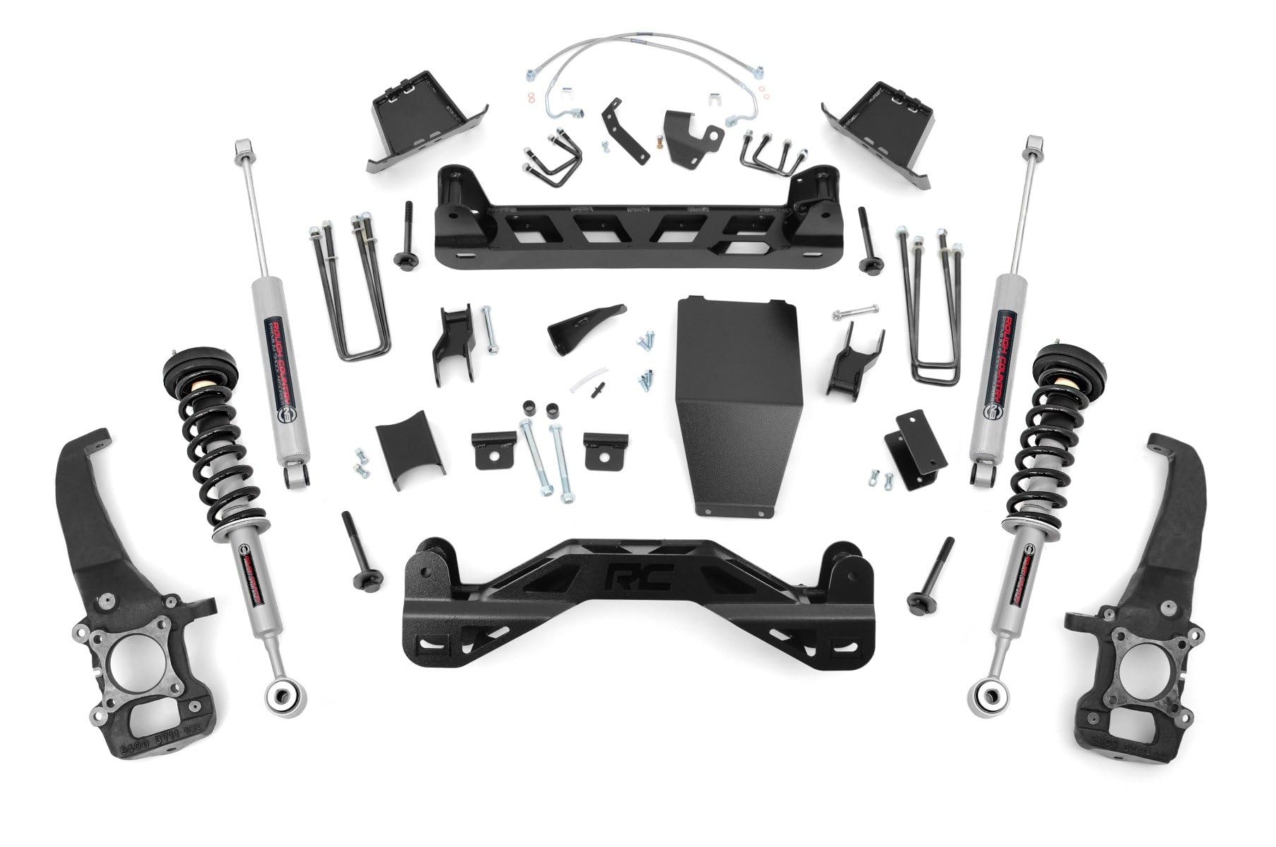 6" Lift Kit Rough Country w/N3 Struts for 2004-2008 Ford F-150 4WD - 54623