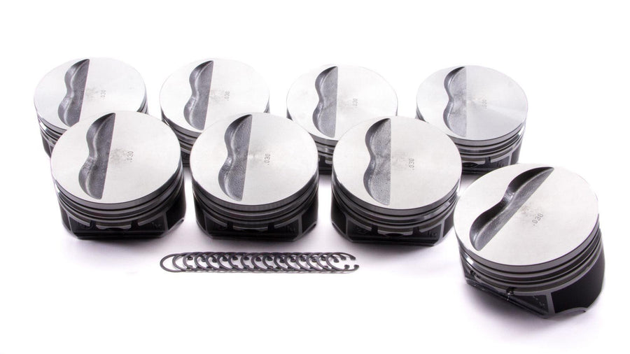 Piston Set KB Performance 9902HC.060-5cc Flat Top for Small Block Chevrolet