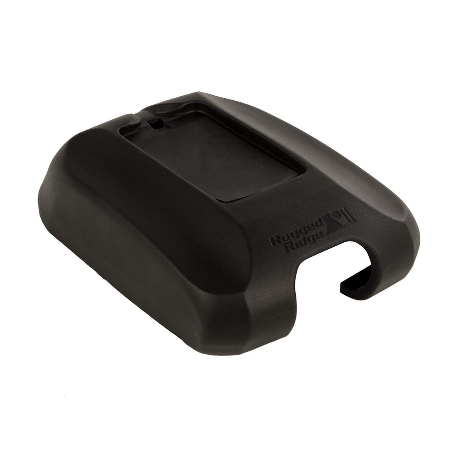 Rugged Ridge Console Cover Center for Jeep Wrangler JK | Rubber, Black | 13107.62 | Fits 2011-2018 Jeep Wrangler JK