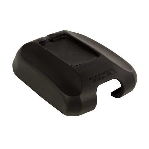 Rugged Ridge Console Cover Center for Jeep Wrangler JK | Rubber, Black | 13107.62 | Fits 2011-2018 Jeep Wrangler JK