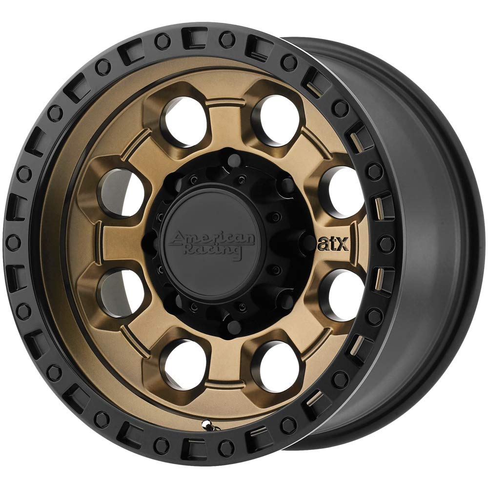 AR201 American Racing 15x10 5x114.3-44et Matte Bronze Black Lip Wheel