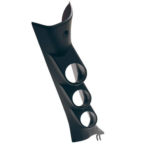 AutoMeter 15-18 Ford F-150 Auto Meter 2-1/16in Triple A-Pillar Pod Gauge Mount - Black (w/Speaker)