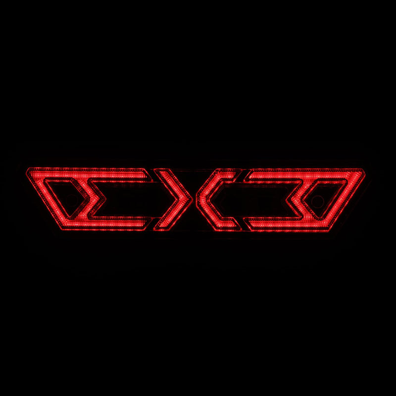 Multi-functional AlphaRex Arrow-X Off-Road Chase Light - Black Smoke