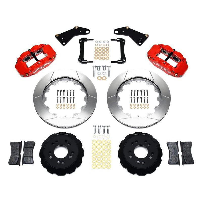Front Hat Kit FNSL6R, 14.00", Red