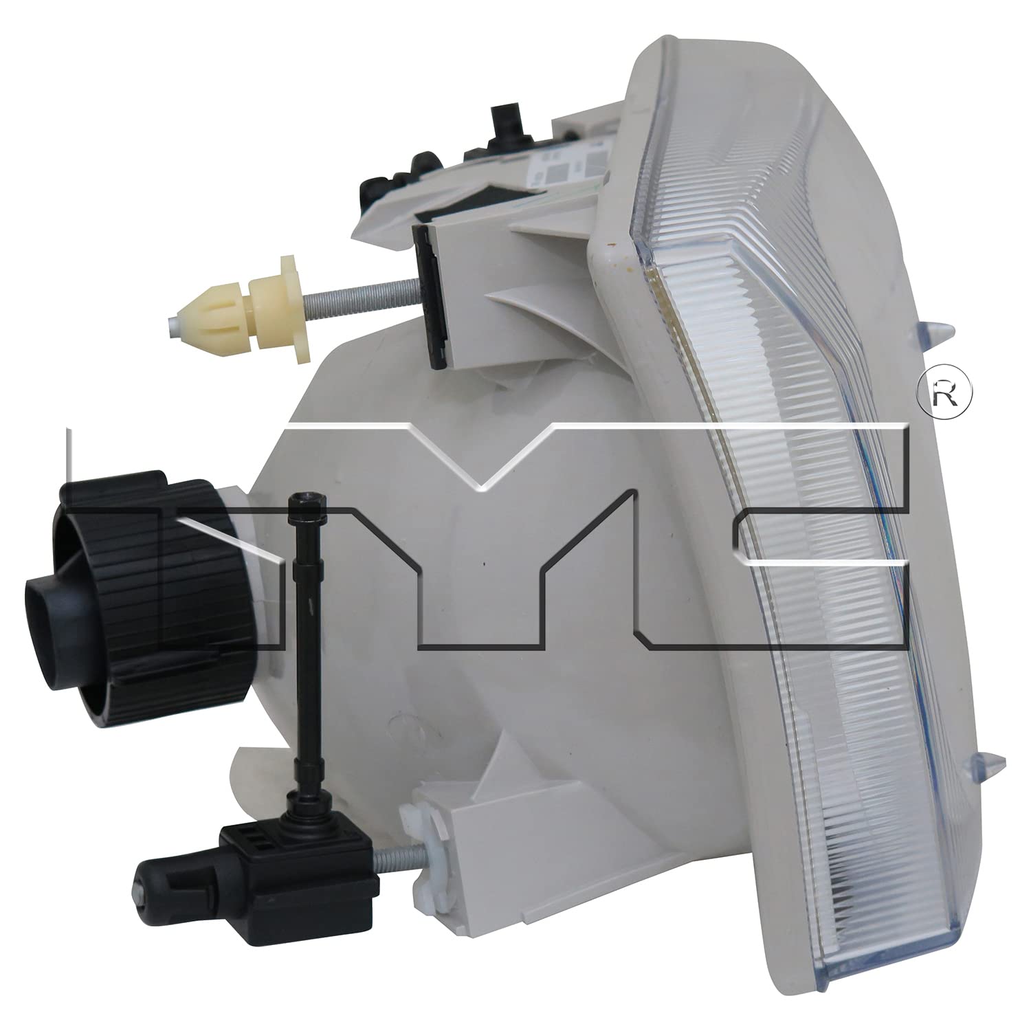 Right TYC Headlight Assembly Compatible with 2002-2004 Ford F- Series Pickup (Hvy Dty)