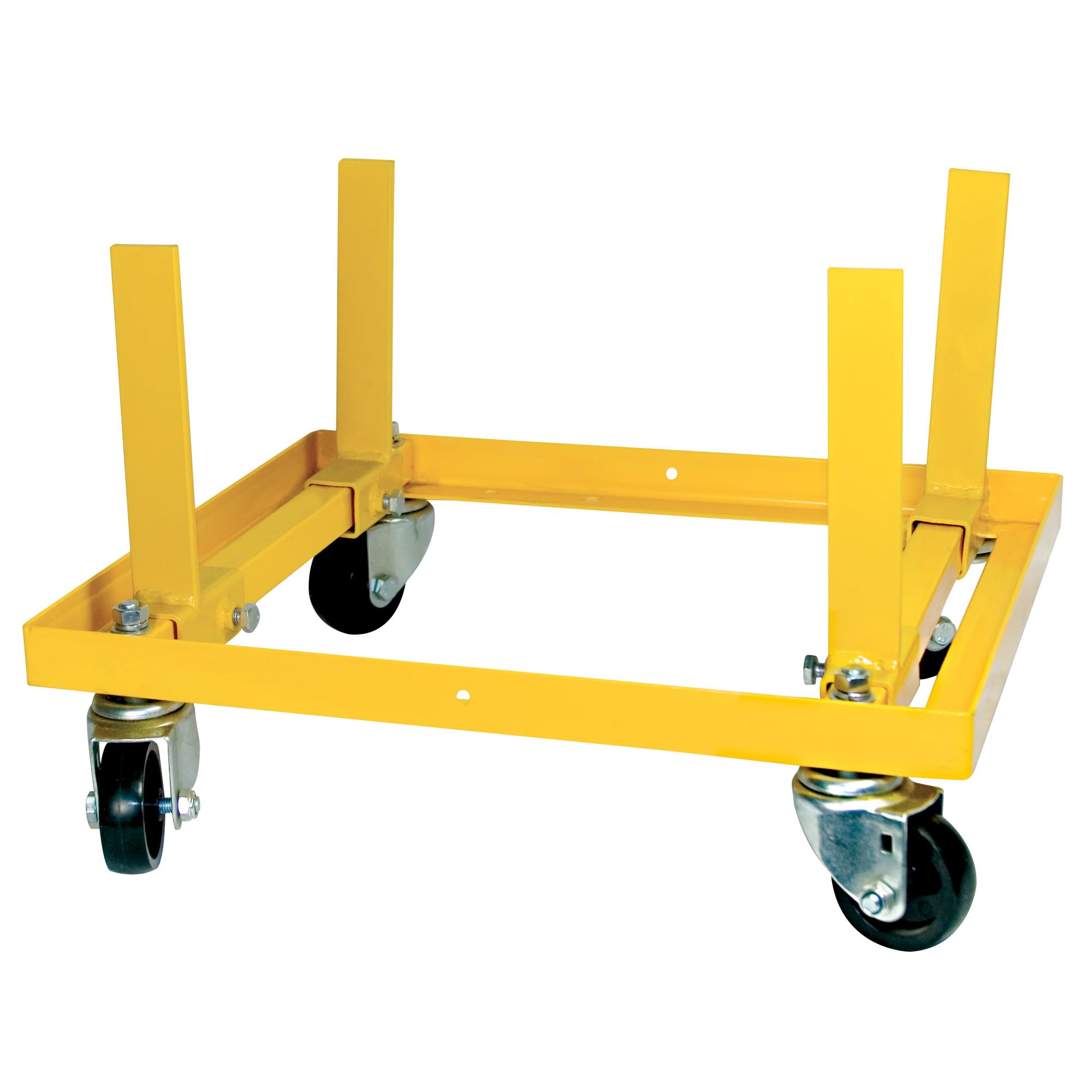 Rolling Engine Stand Performance Tool W41037 with Straps for Vehicle Maintenance, Yellow, 750-lb Capacity