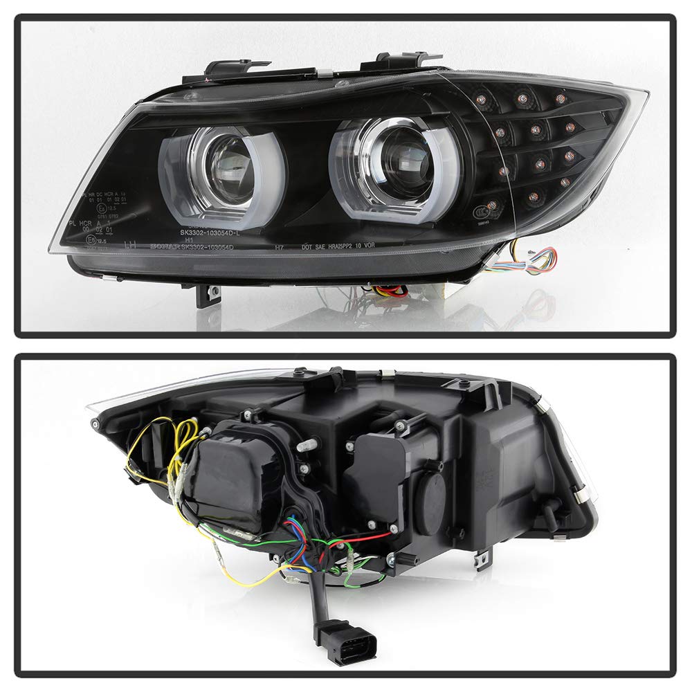 Headlights Spyder Signature (PRO-YD-BMWE9009-BK)
