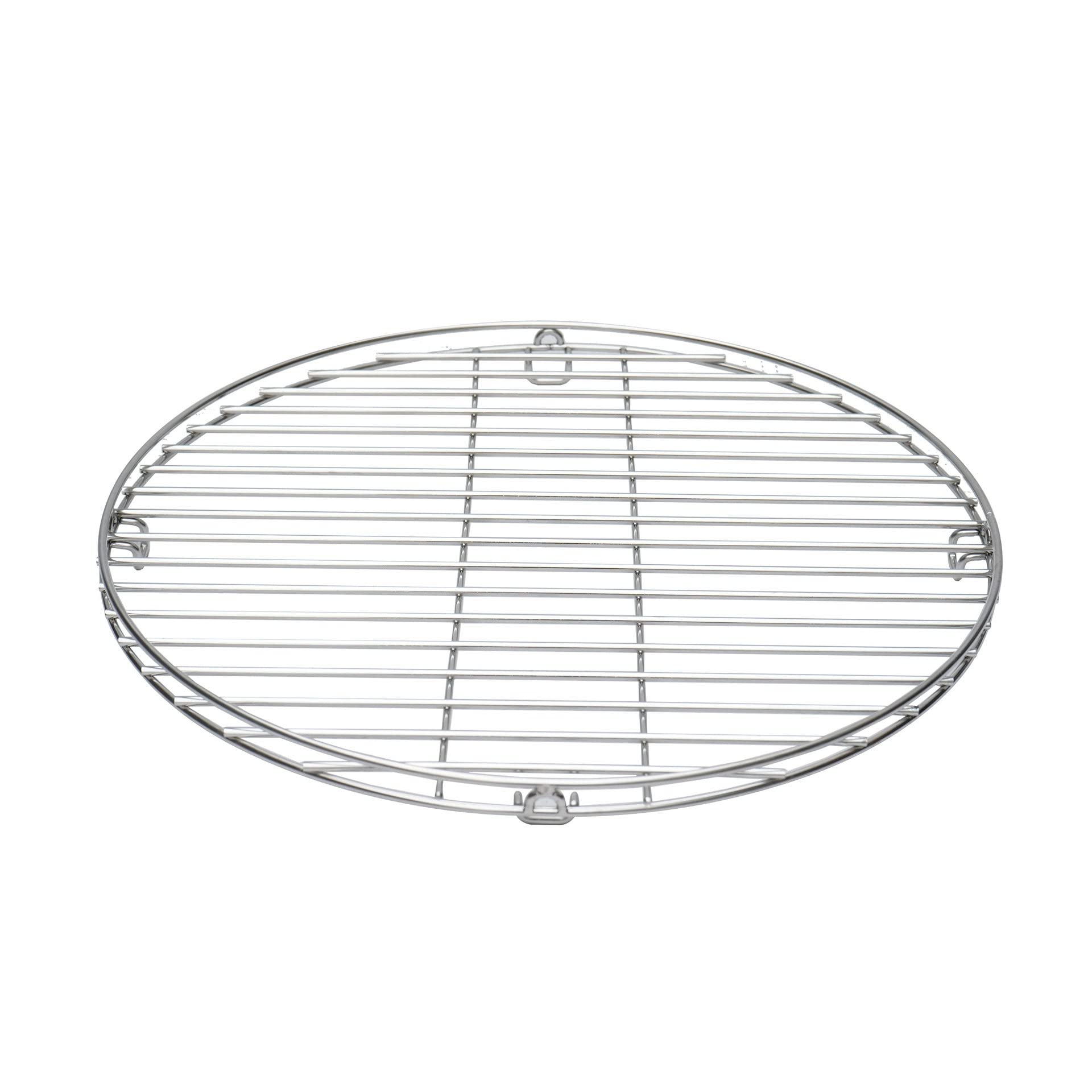 Hotshot 15" Wood Burning Fire Pit Grill Silver Round Stainless Steel