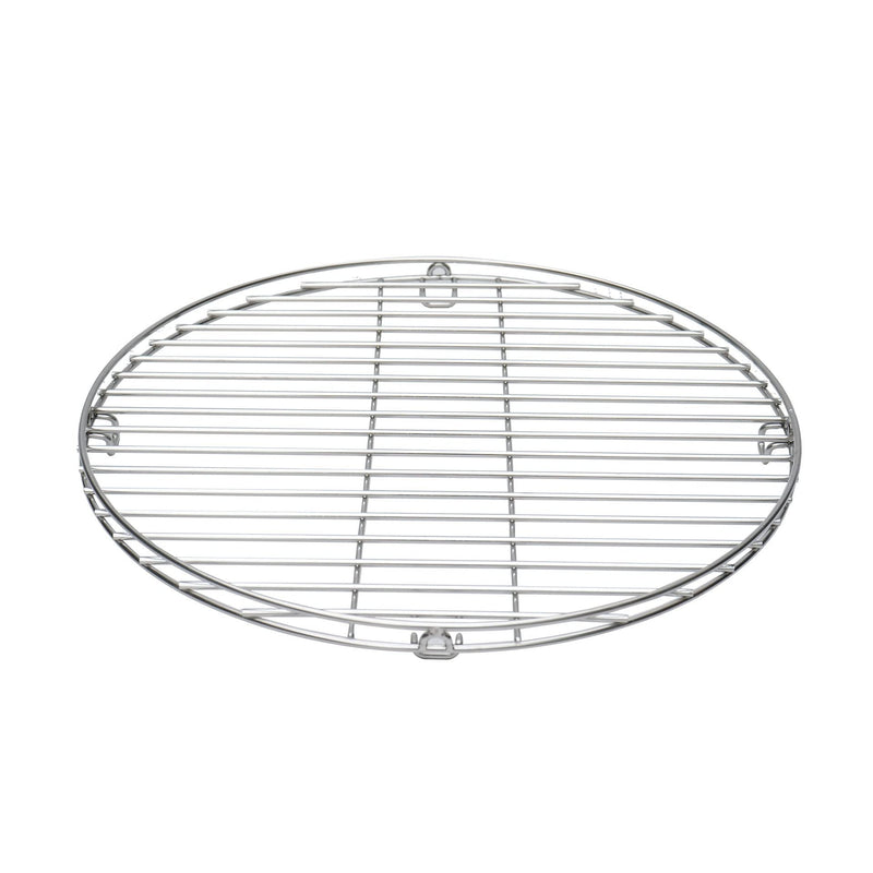 Hotshot 15" Wood Burning Fire Pit Grill Silver Round Stainless Steel
