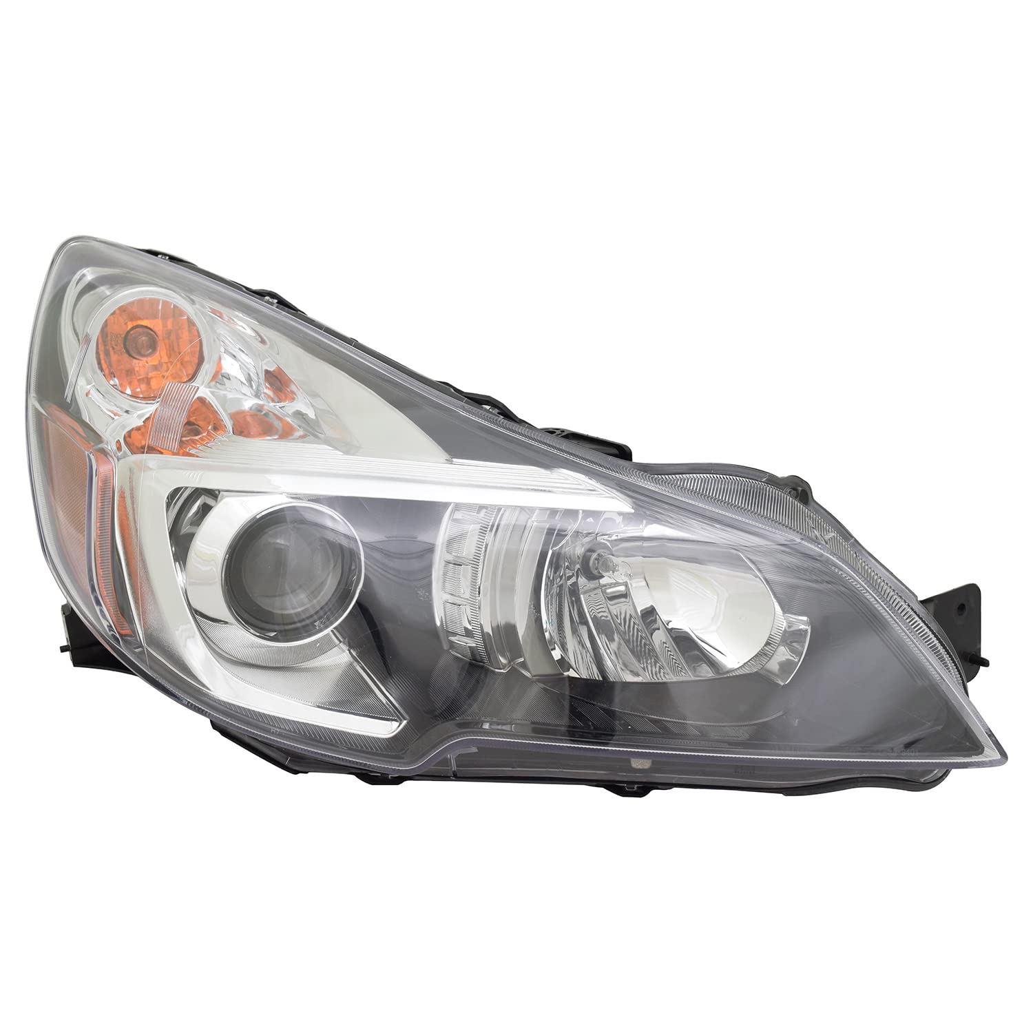 Right TYC Headlight Assembly Compatible with 2013-2014 Subaru Legacy