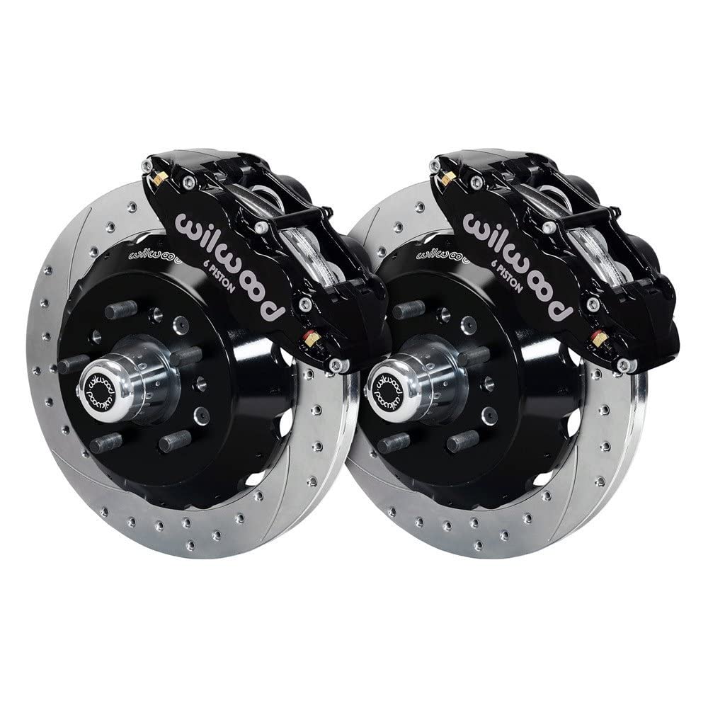 14.00" Drill-Zinc FNSL6R Front Hub Kit
