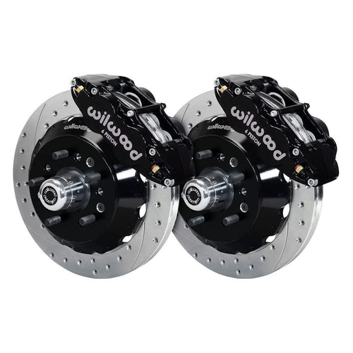 14.00" Drill-Zinc FNSL6R Front Hub Kit