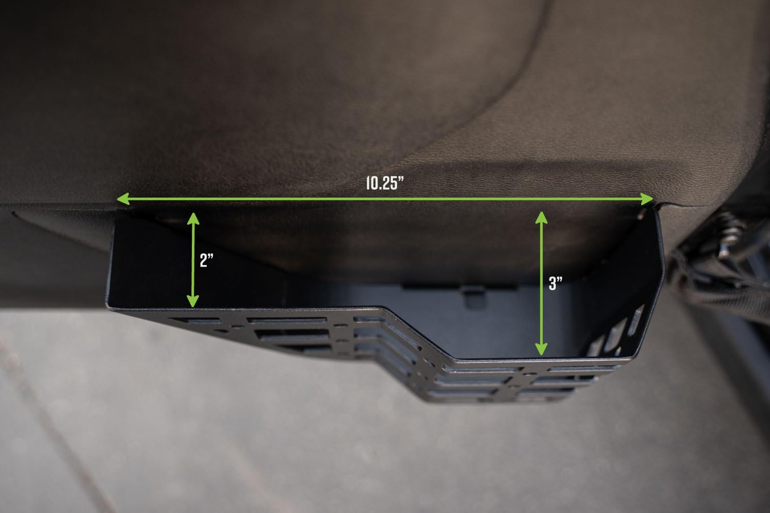 DV8 Offroad Molle Panels for Front Door Pocket 2011-2018 Jeep Wrangler JK | Rigid Steel Pockets | Replaces The Factory Netting | Mounts Daily Gear | Front Panel Protrusion for Water Bottle Storage