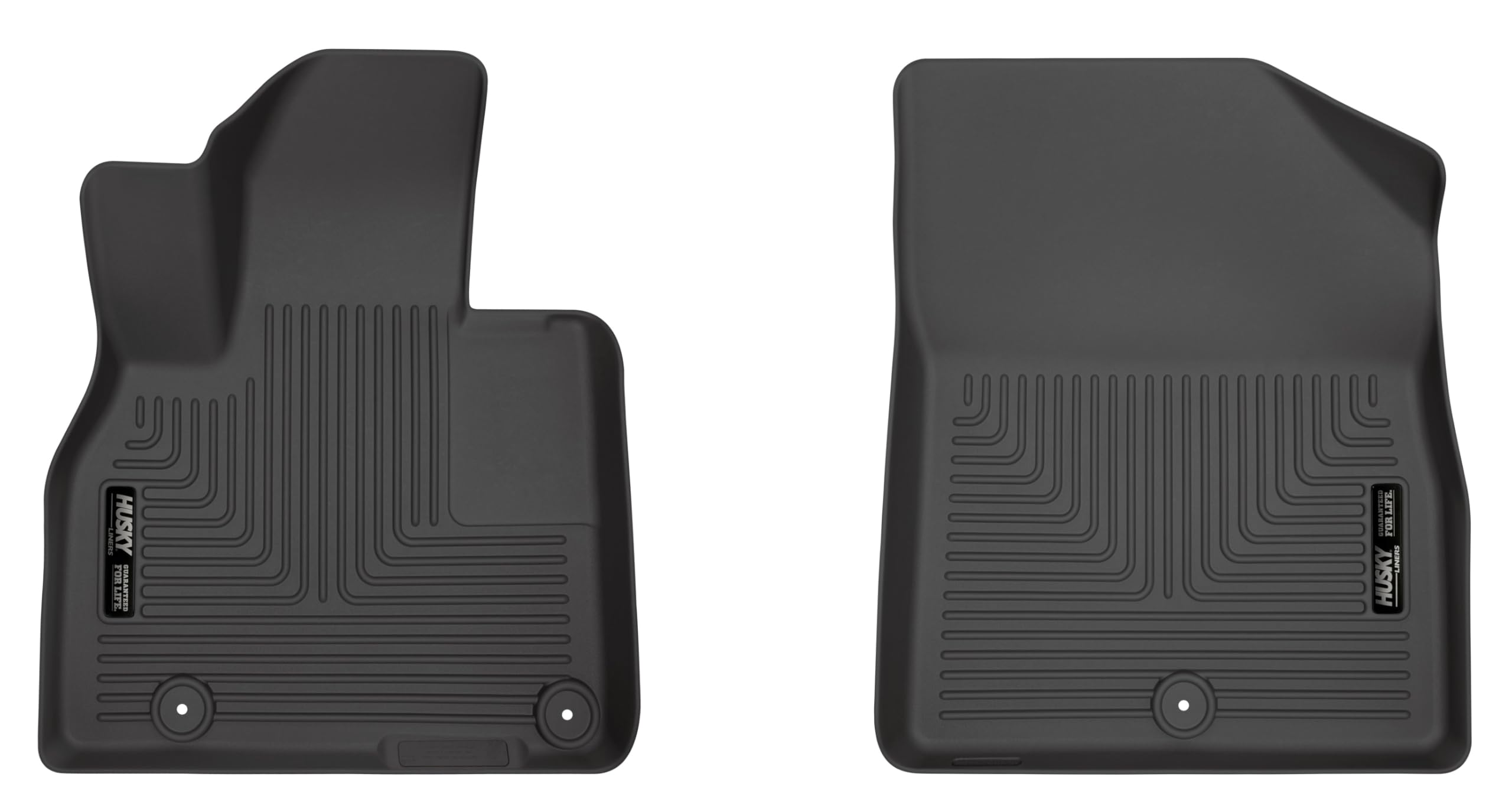Weatherbeater Husky Liners Floor Mats | Fits 2020-2025 Kia Telluride | Front Row, 1-pc Black - 15241