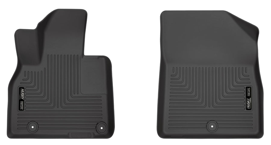 Weatherbeater Husky Liners Floor Mats | Fits 2020-2025 Kia Telluride | Front Row, 1-pc Black - 15241