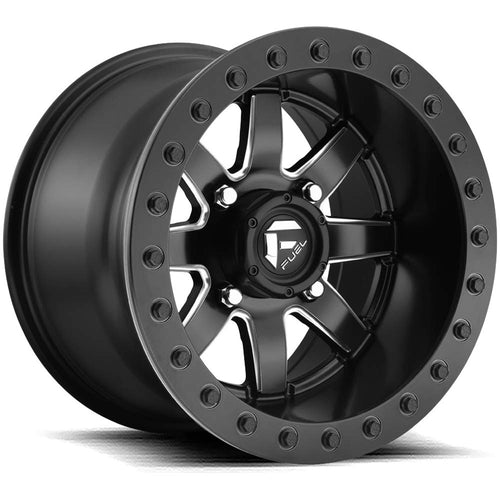 UTV Fuel 14x8 D928 Maverick BL - Off Road ONLY Matte Black Wheel 4x156 (0mm)