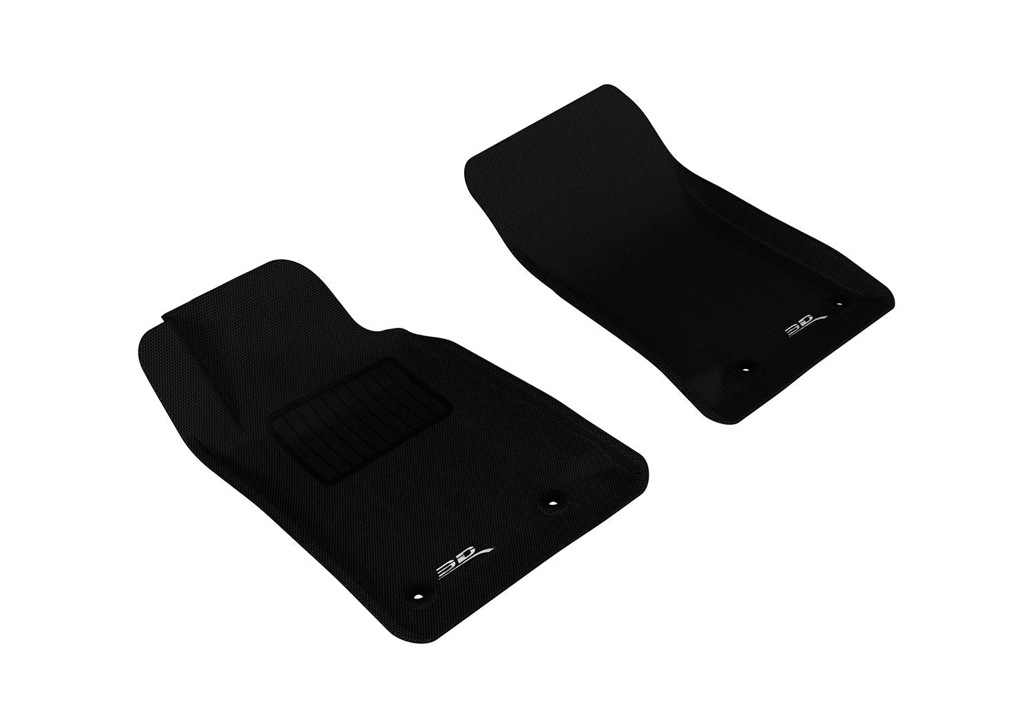 Kagu Black R1 3D MAXpider Compatible with Chevrolet Camaro 2010-2015 - Front Row