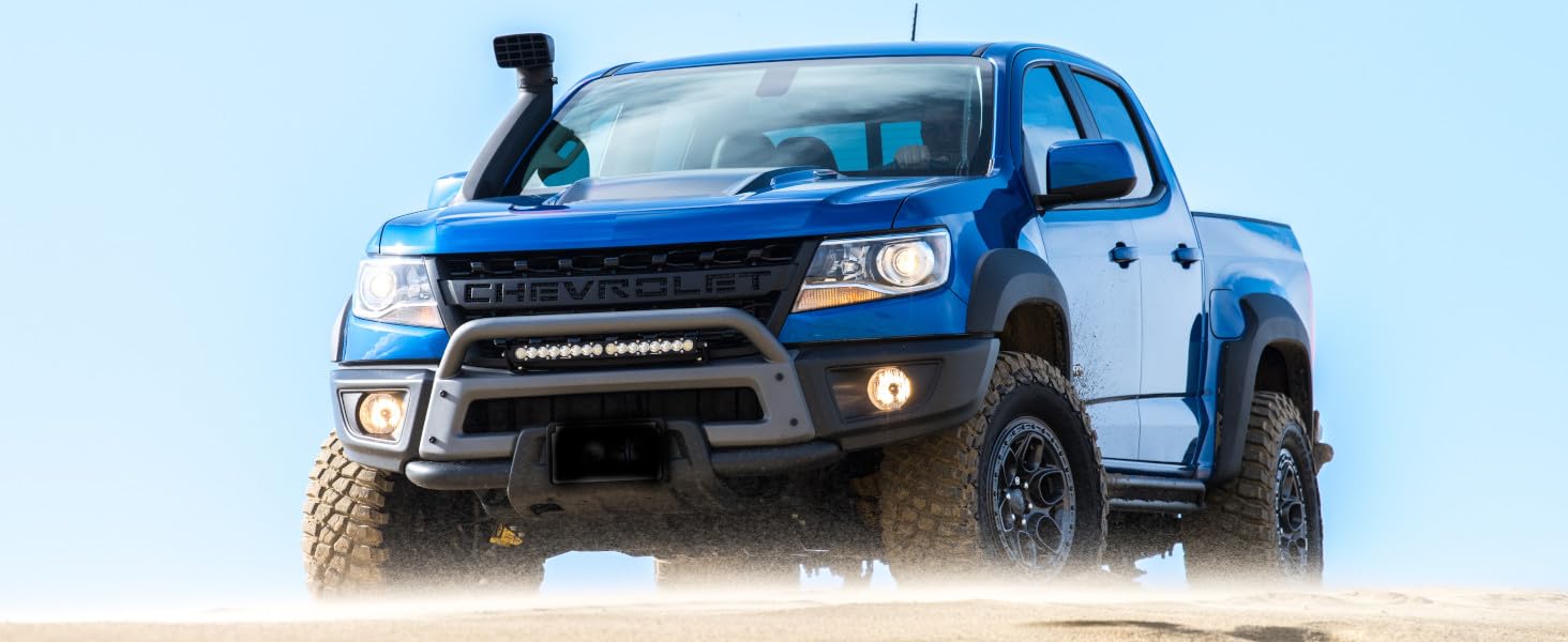Front AEV Bison Flares Compatible with 2019-2022 Chevrolet Colorado Zr2 Bison