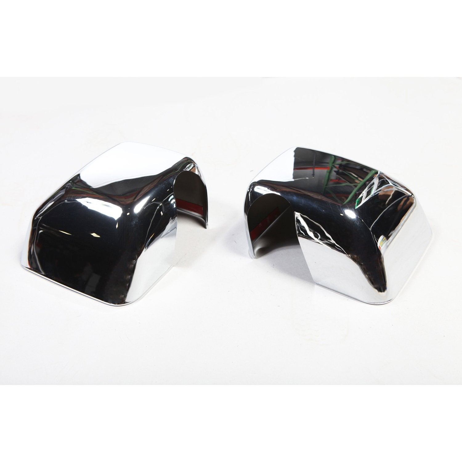 Rugged Ridge JK Door Mirror Covers for Jeep Wrangler | Chrome | 13311.01 | Fits 2007-2018 Jeep Wrangler