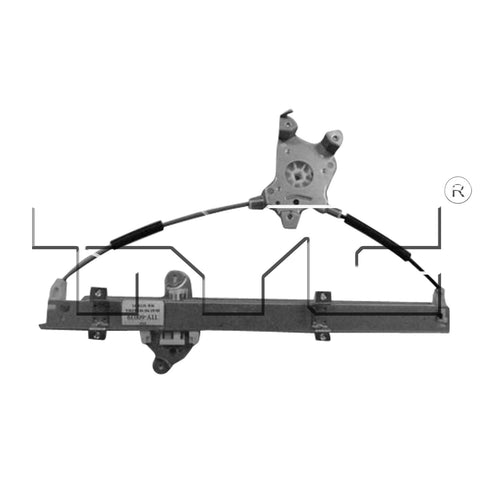 Front Left TYC 660078 Power Replacement Window Regulator