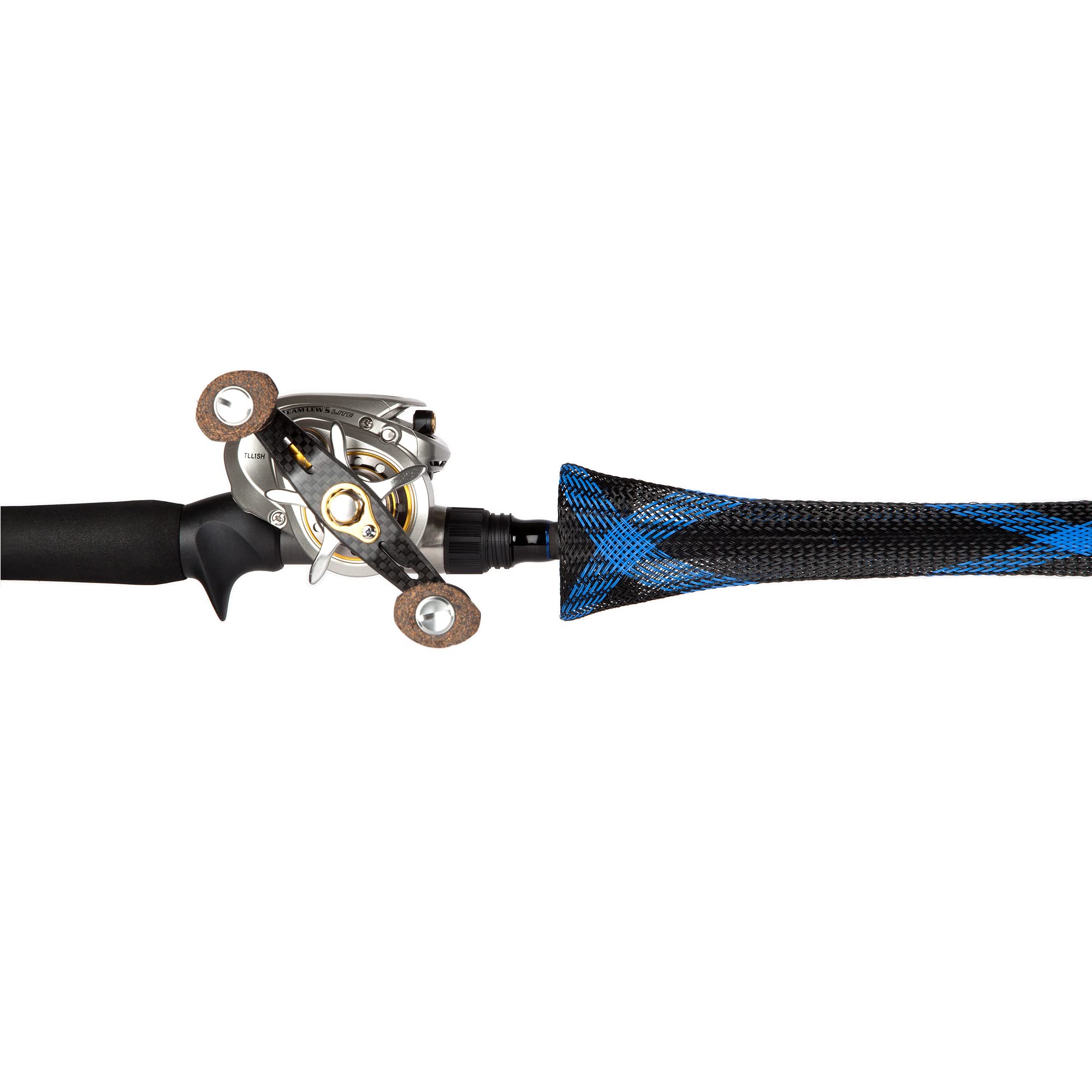 The Rod Glove Casting Rod Glove Standard | 5.25' Fishing Rod Sleeve That Fits Rods 6.5' - 7.5', The Original Nylon Mesh Rod Protector