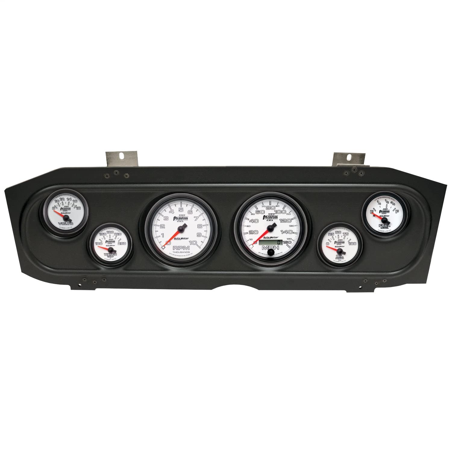 AutoMeter Dash Kit Direct Fit, (3 3/8" X2, 2 1/16" X4), MERC Cougar 69-70, Phantom Ii (2913-10)