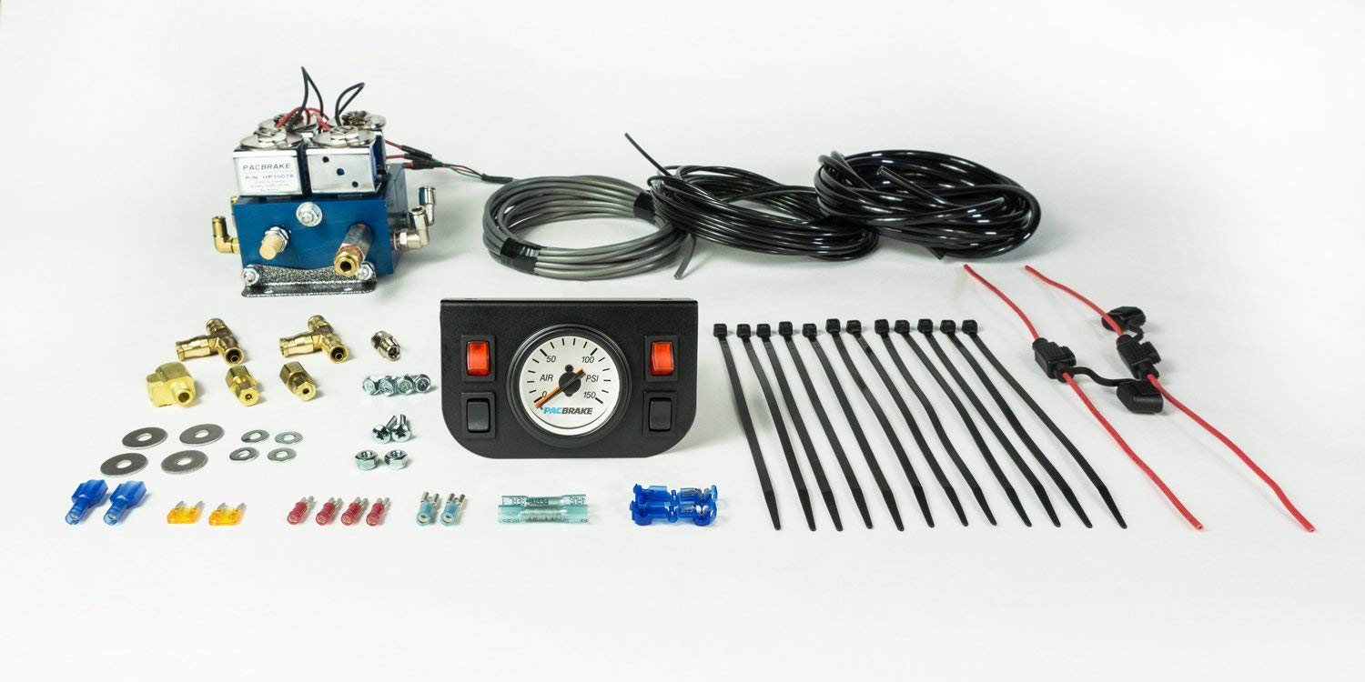 Independent Basic Electrical In Cab Control Kit W/Mechanical Gauge Pacbrake