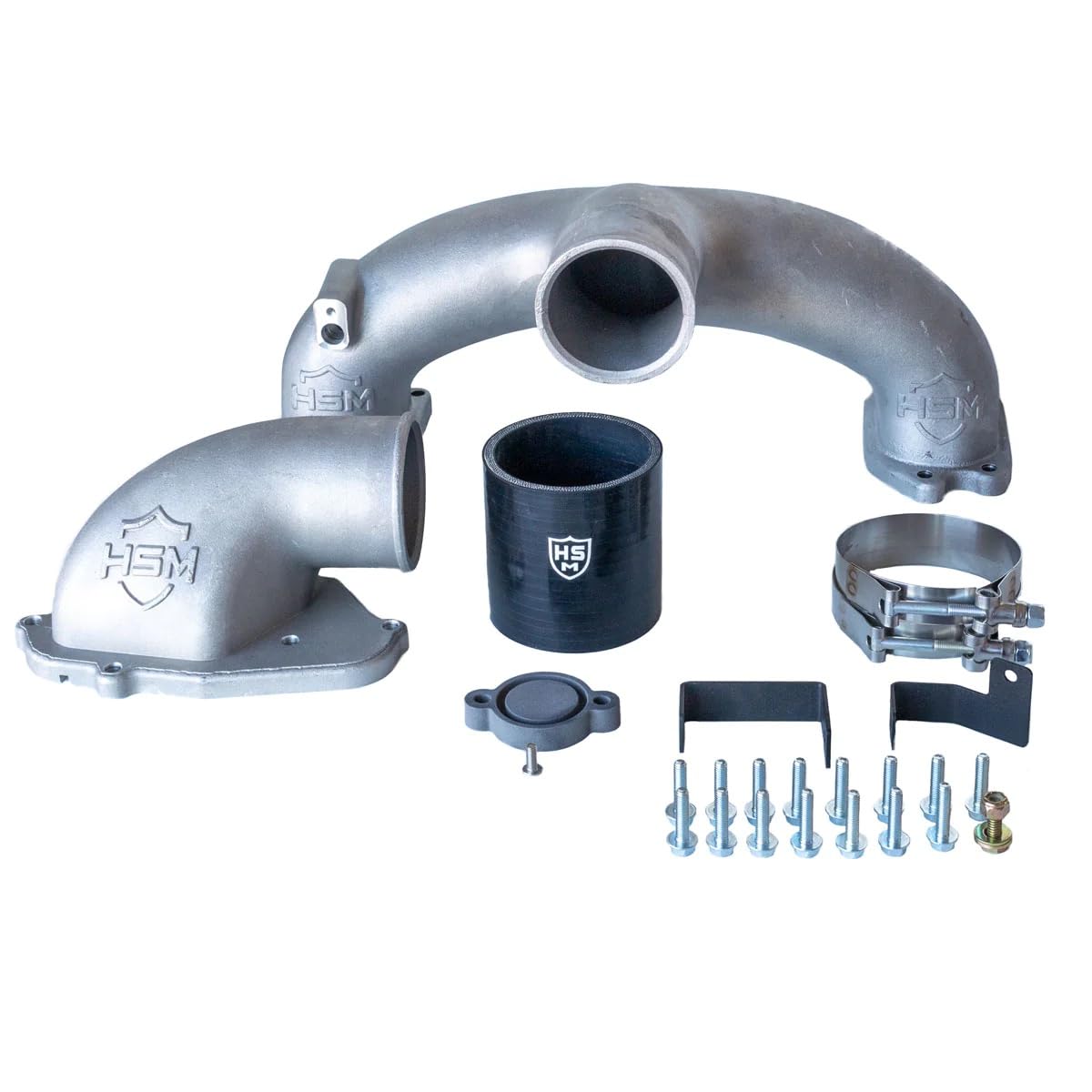 Intake Manifold Upgrade HS Motorsports Compatable With Ford 6.7L Power Stroke 2011-2019 (Textured Black)