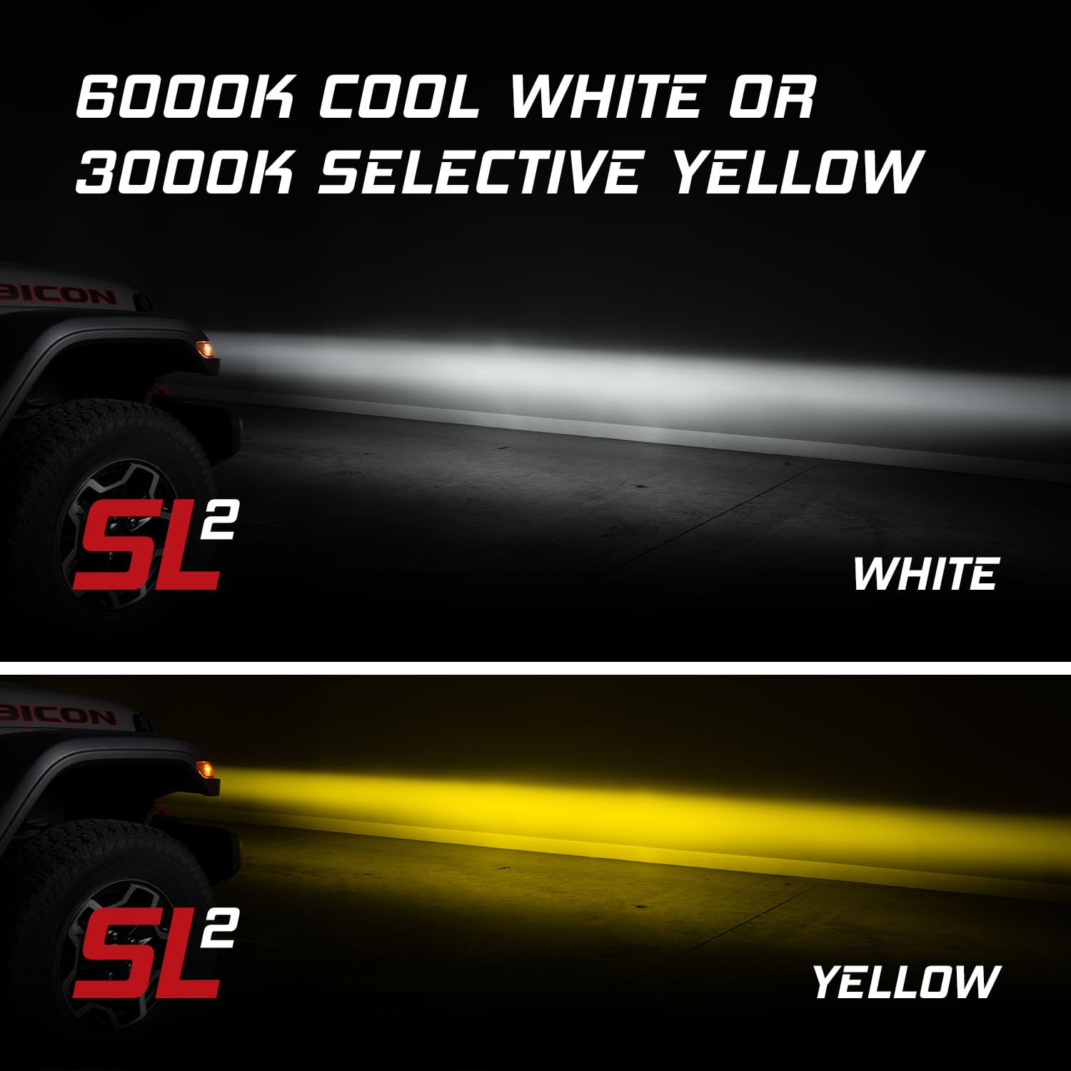 Fog Light LEDs Diode Dynamics compatible with Ford Ranger 2005-2007 (pair), SL2 Yellow